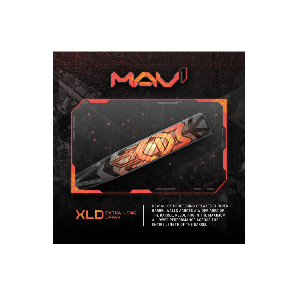 2024 Easton MAV1 BBCOR Baseball Bat -3