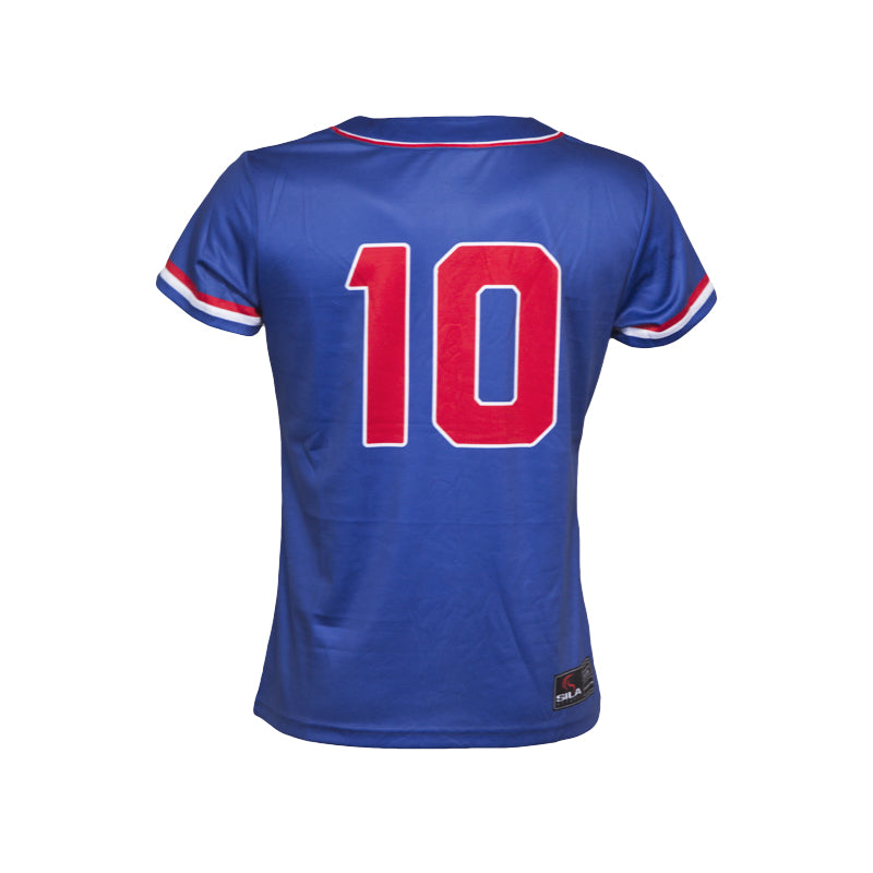 Sublimated Softball & Baseball '2-Button' Woman's Jersey