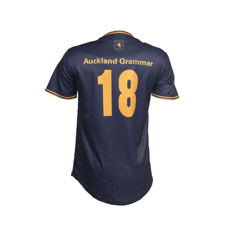 Auckland Grammar Sublimated Softball & Baseball 'Full-Button' Men's Jersey