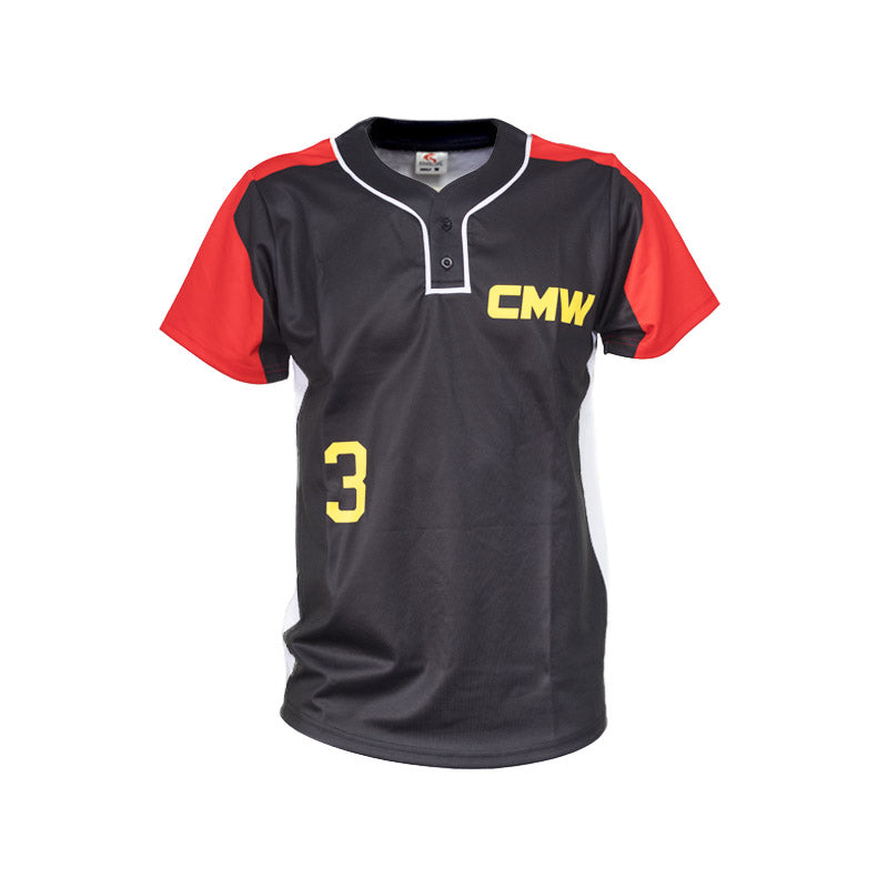 Sublimated Softball & Baseball '2-Button' Men's Jersey