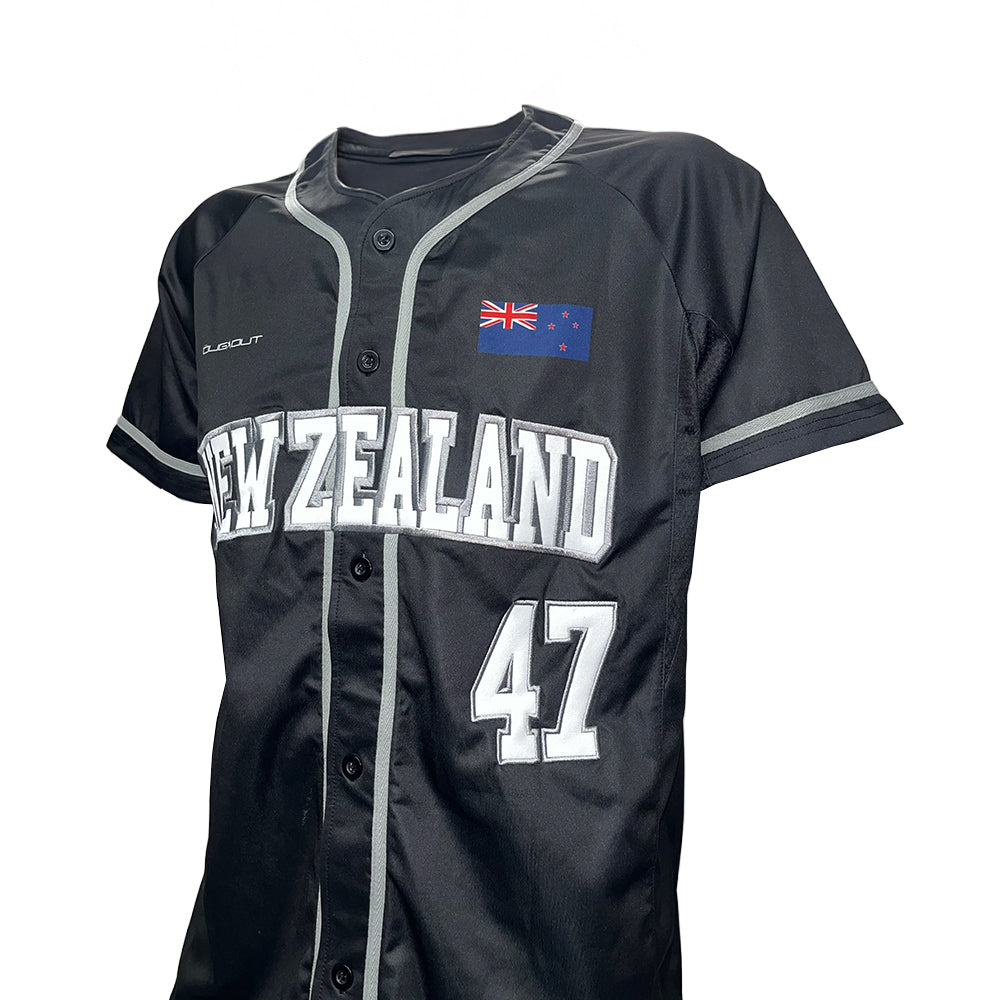 2025 Black Sox Tackle Twill Pro Cut Full Button Down Softball & Baseball Jersey