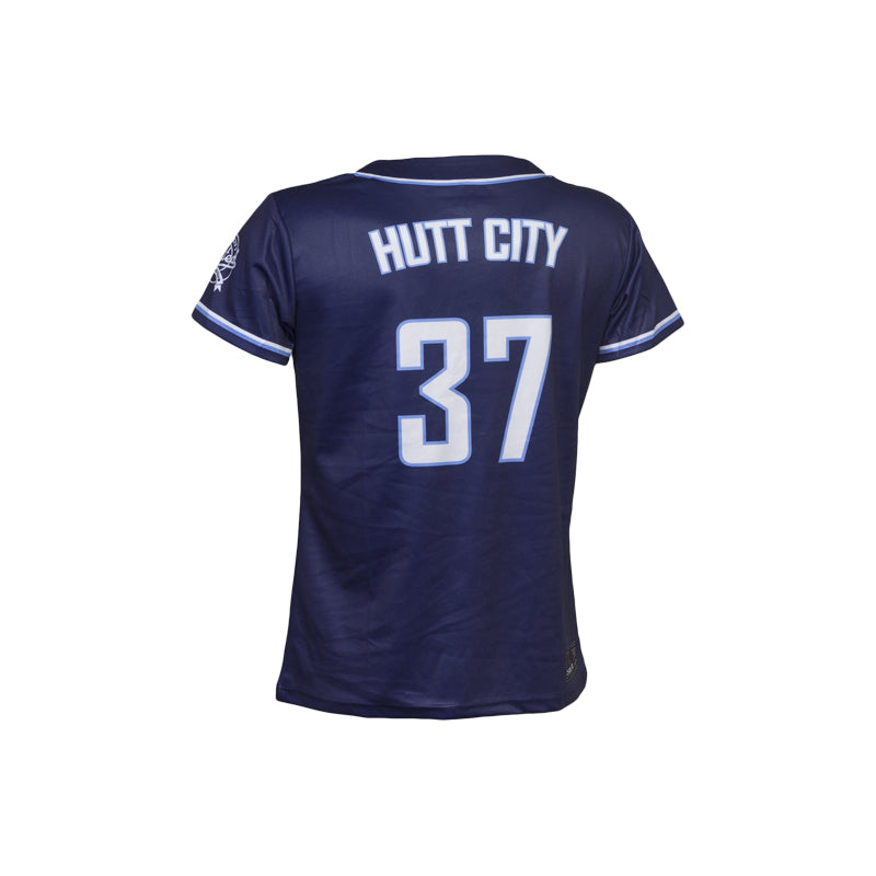 Hutt City United Sublimated Softball & Baseball '2-Button' Woman's Jersey