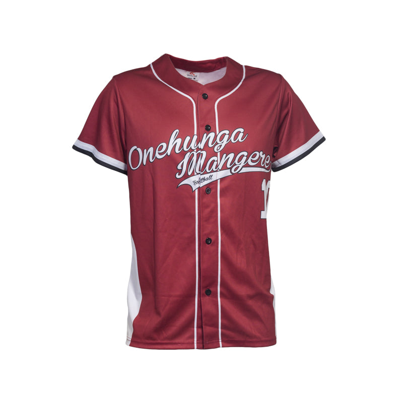 Sublimated Softball & Baseball 'Full-Button' Men's Jersey