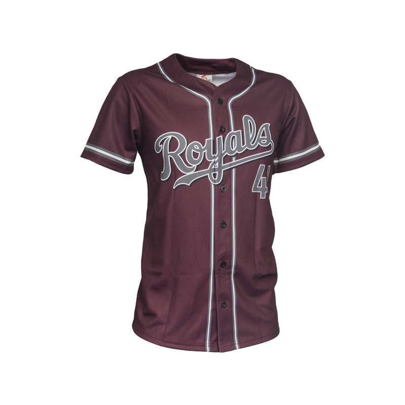 Sublimated Softball & Baseball 'Full-Button' Men's Jersey