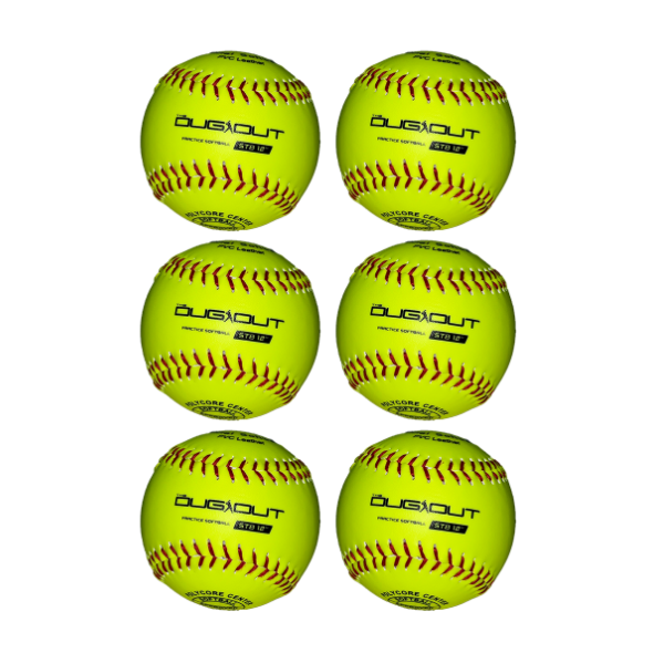 Dugout STB12 Practice Ball Box of 6