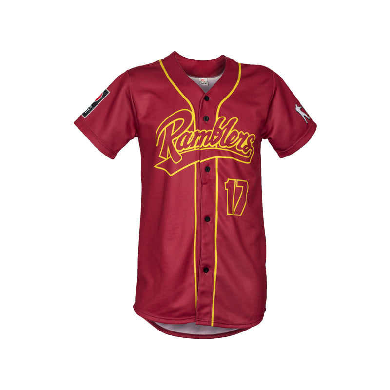 Sublimated Softball & Baseball 'Full-Button' Men's Jersey