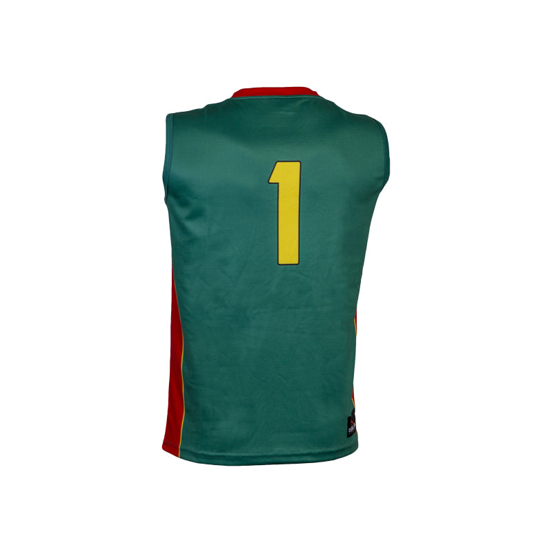 Sublimated Softball & Baseball 'Singlet V-Neck' Men's Jersey