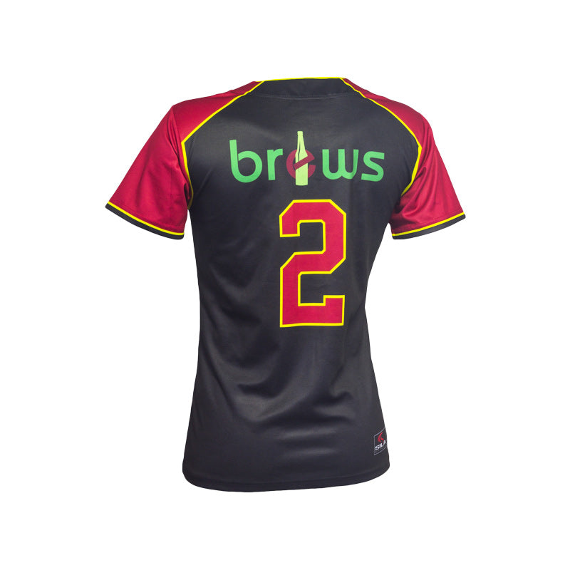 Sublimated Softball & Baseball '2-Button' Woman's Jersey