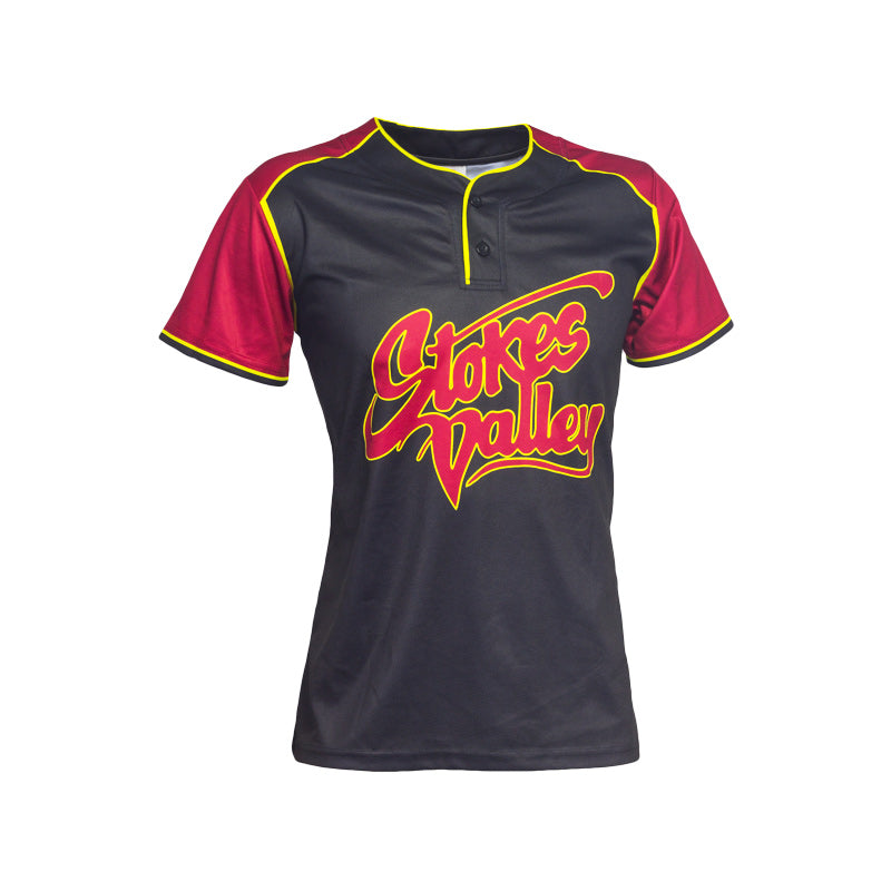 Sublimated Softball & Baseball '2-Button' Woman's Jersey