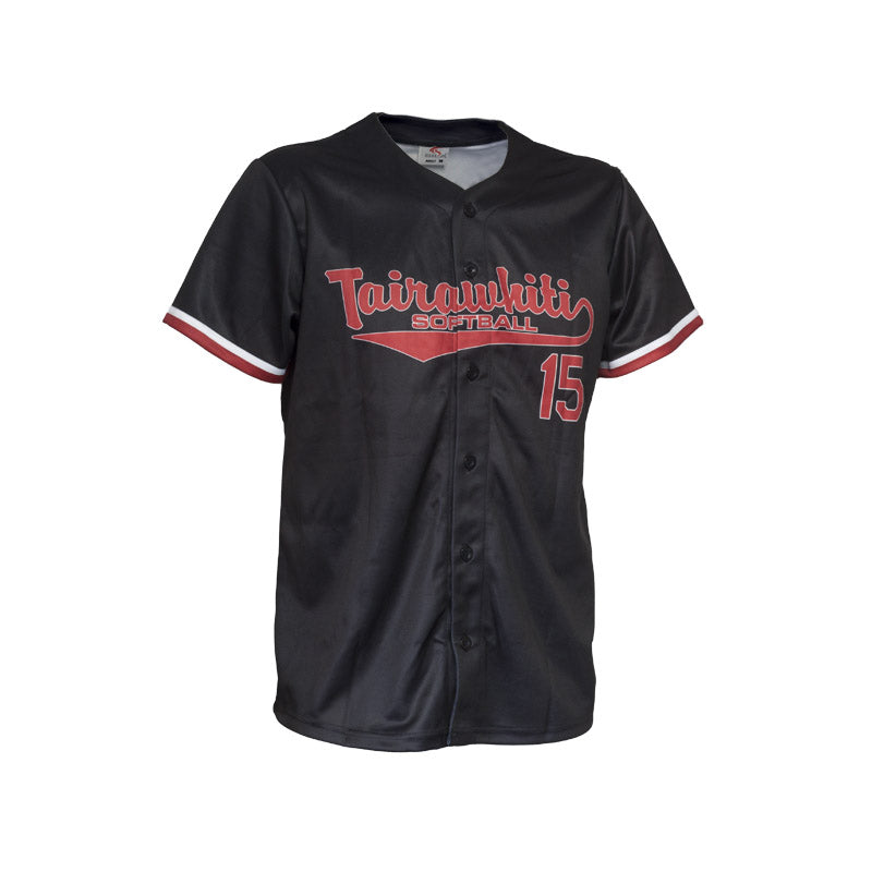 Sublimated Softball & Baseball 'Full-Button' Men's Jersey