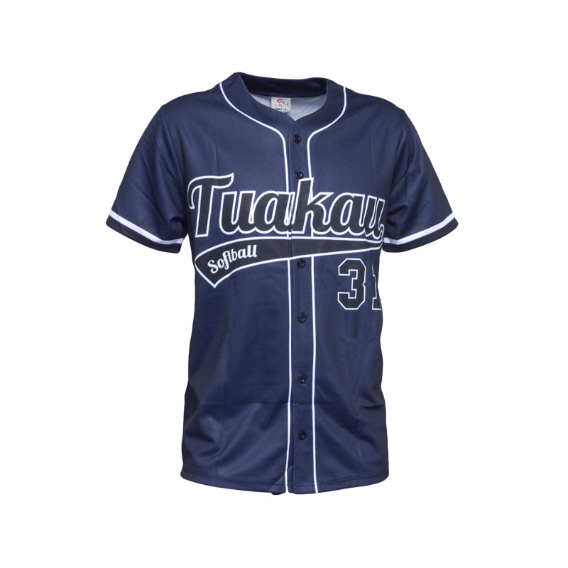 Sublimated Softball & Baseball 'Full-Button' Men's Jersey