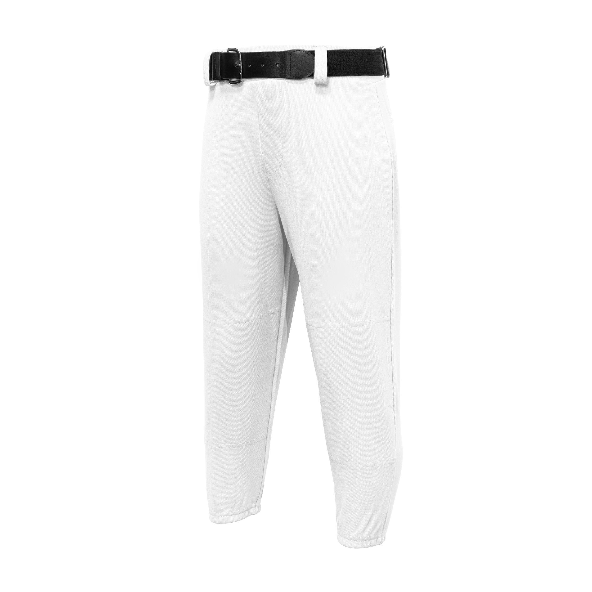 Easton Pro Pull Up Youth White Pants The Dugout