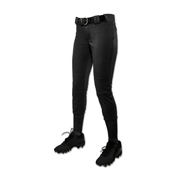 Champro Bp11 Women's Traditional Black Low-Rise Pant