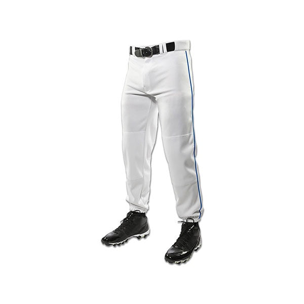 Champro Pants BP91 - White/Royal Piped (Youth)