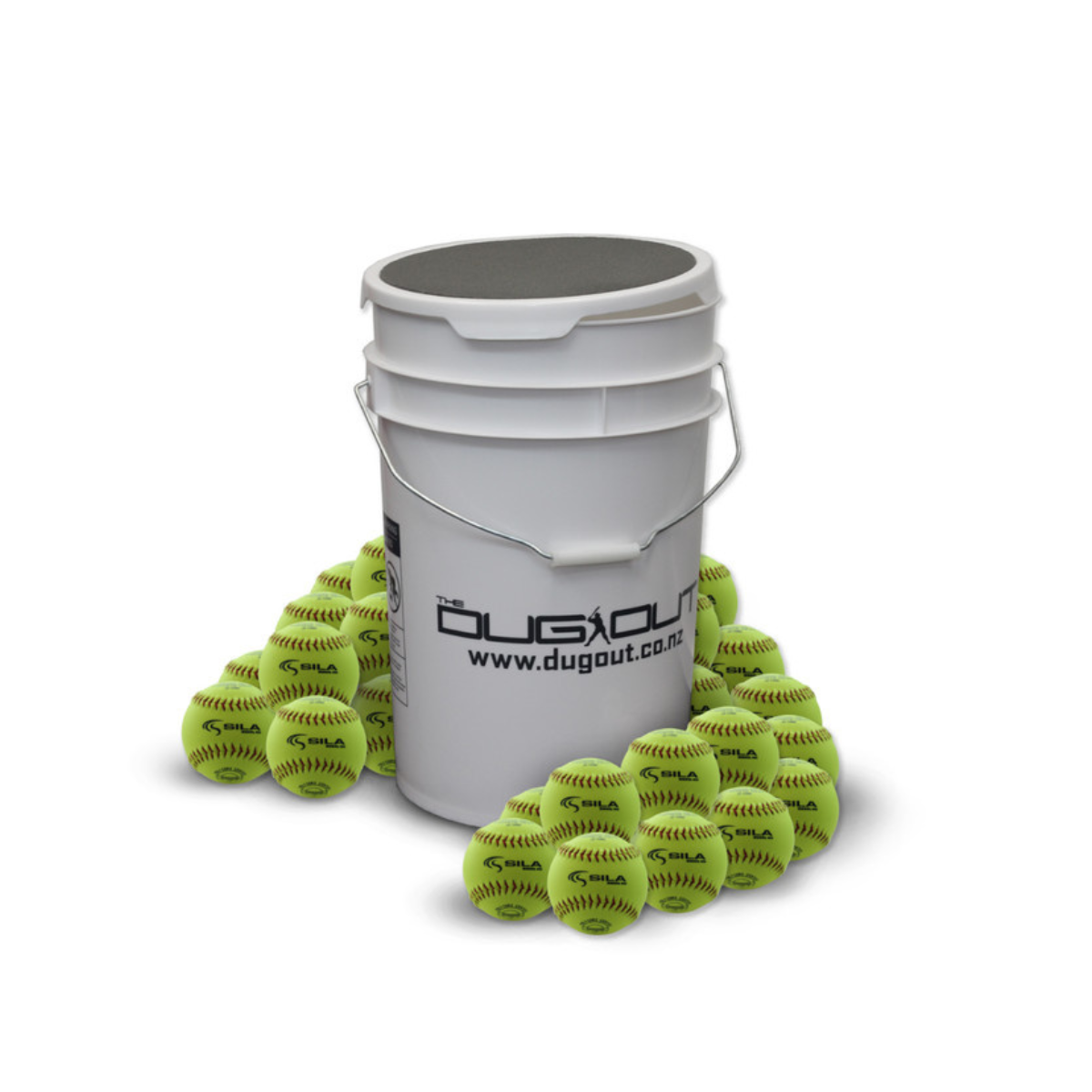 Dugout Bucket + 24 STB12 Balls