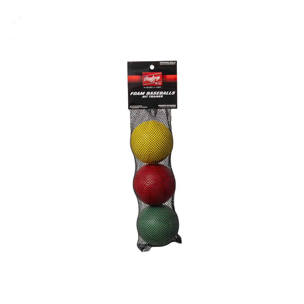 Rawlings Hit Trainer Foam Balls (3 pk)