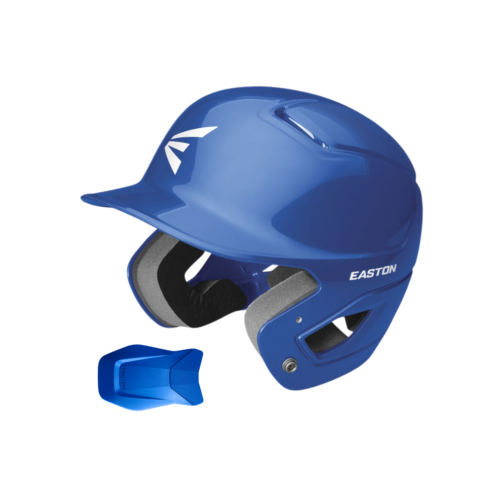 Easton Alpha Helmet + Jaw Guard Royal Combo (M/L)