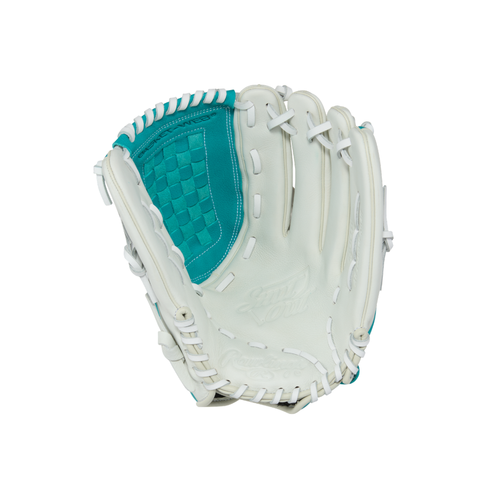 Rawlings Shut Out Glove (White/Teal)