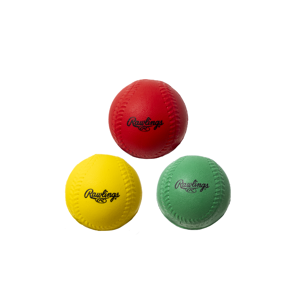 Rawlings Hit Trainer Foam Balls (3 pk)