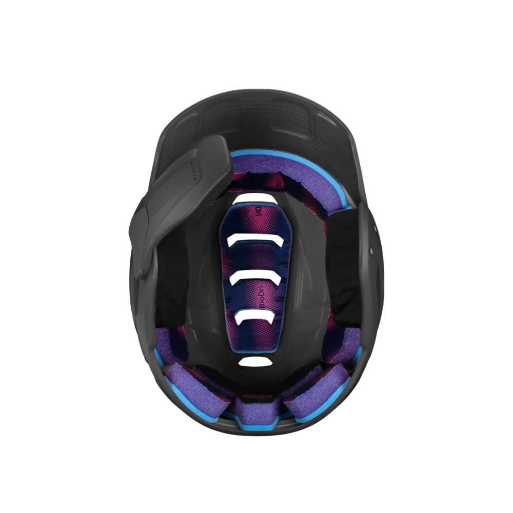 Easton Z50 Helmet + Jaw Guard Black Combo (M/L)
