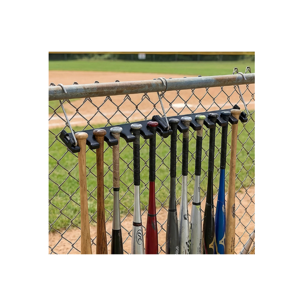 Rawlings Fence Bat Rack