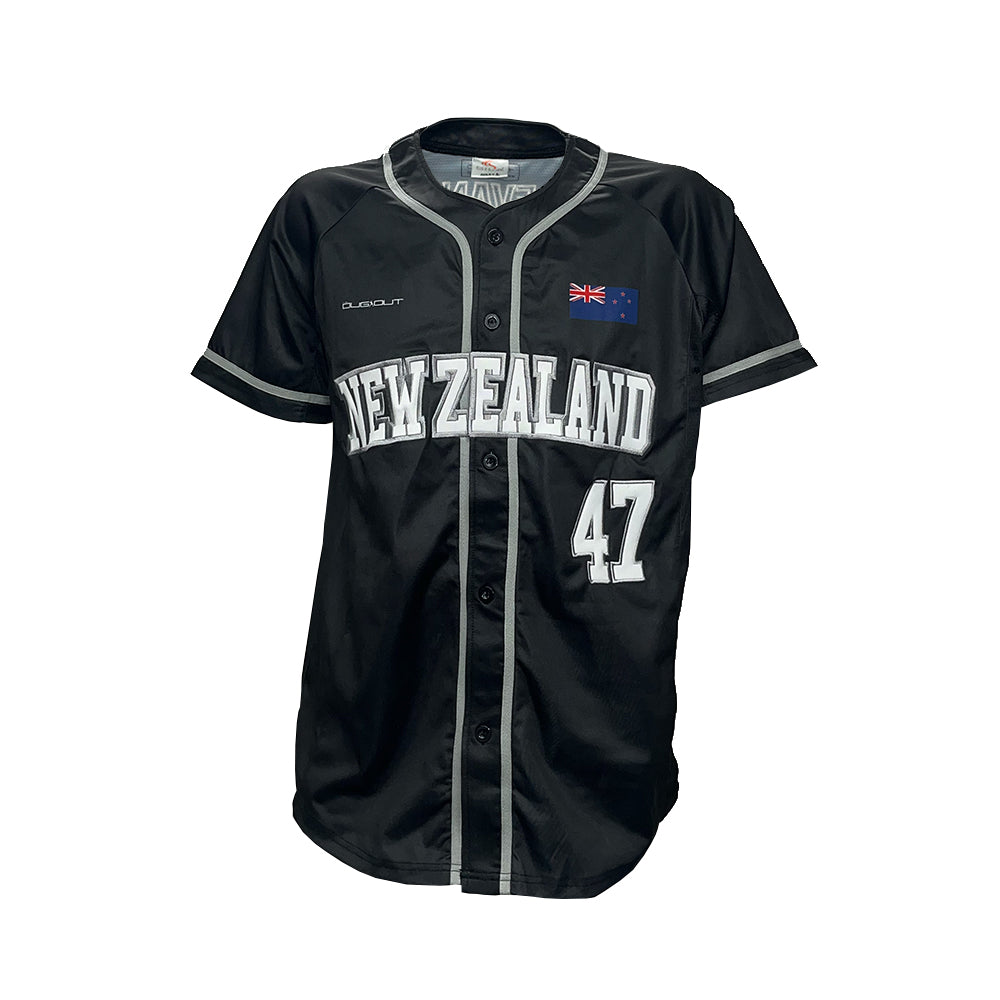 2025 Black Sox Tackle Twill Pro Cut Full Button Down Softball & Baseball Jersey