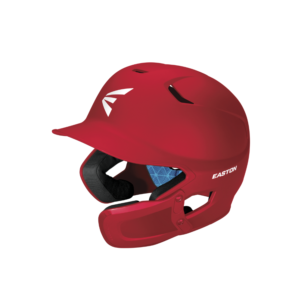 Easton Z5 2.0 Helmet + Jaw Guard Red Combo (Senior)