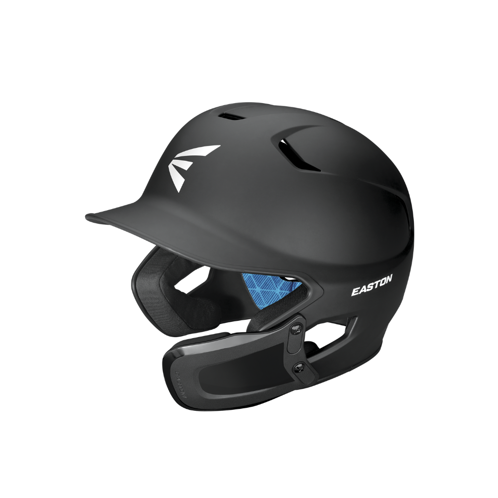 Easton Z5 2.0 Helmet + Jaw Guard Black Combo (Senior)