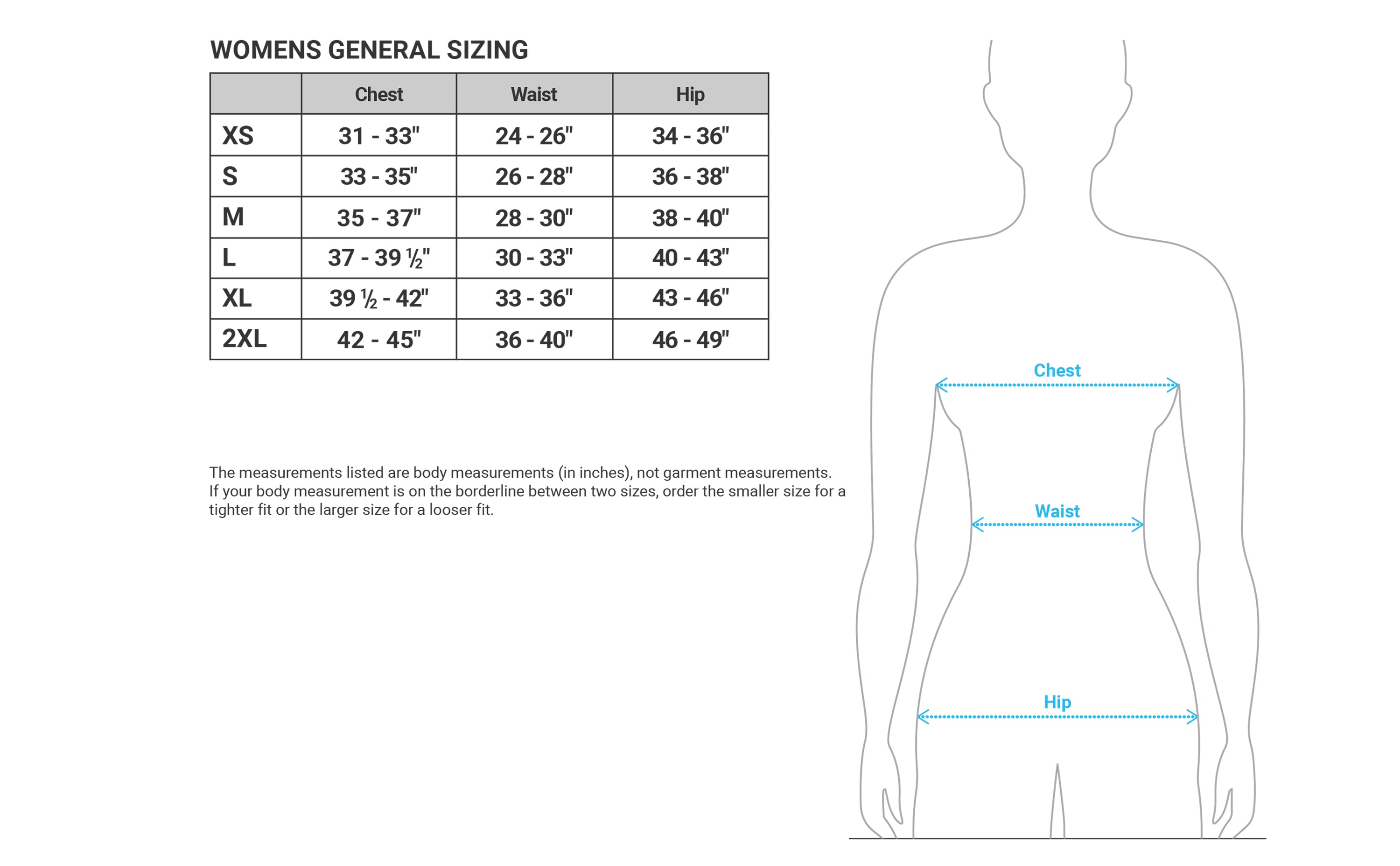 Pant Size Guide The Dugout