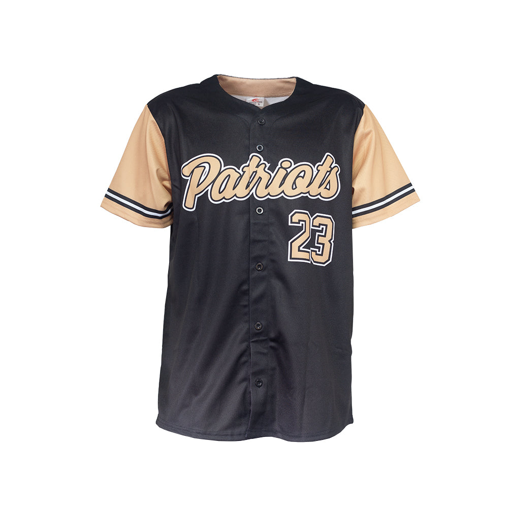 Patriots Sublimated Softball & Baseball 'Full-Button' Men's Jersey