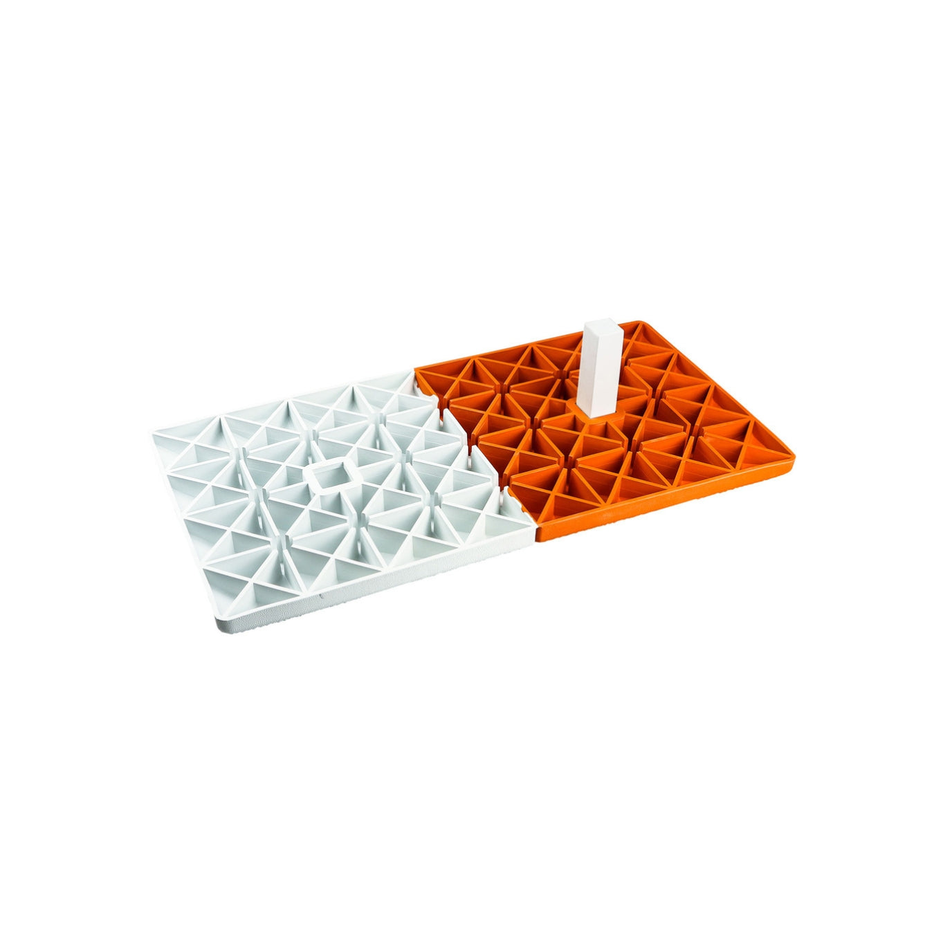 Champro 2 bases matelassées avec double base (orange/blanc Champro 2 bases matelassées avec double base (orange/blanc