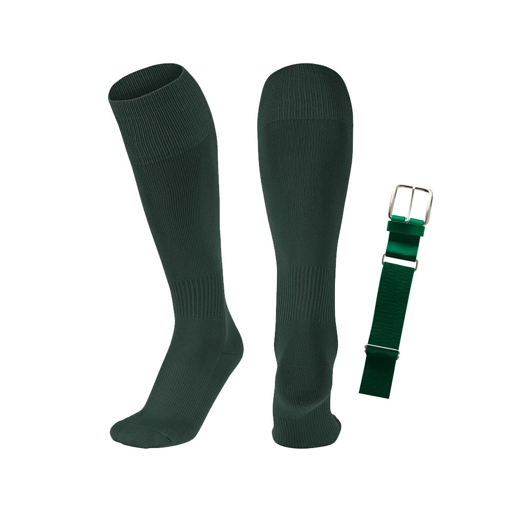 Forest Green Belt & Sock Combo - Small