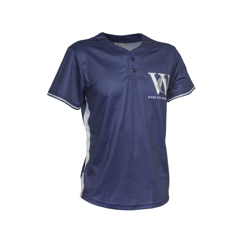 Sublimated Softball & Baseball '2-Button' Men's Jersey