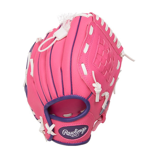 Rawlings Pl91 Player Glove with Ball 9''- pink/purple